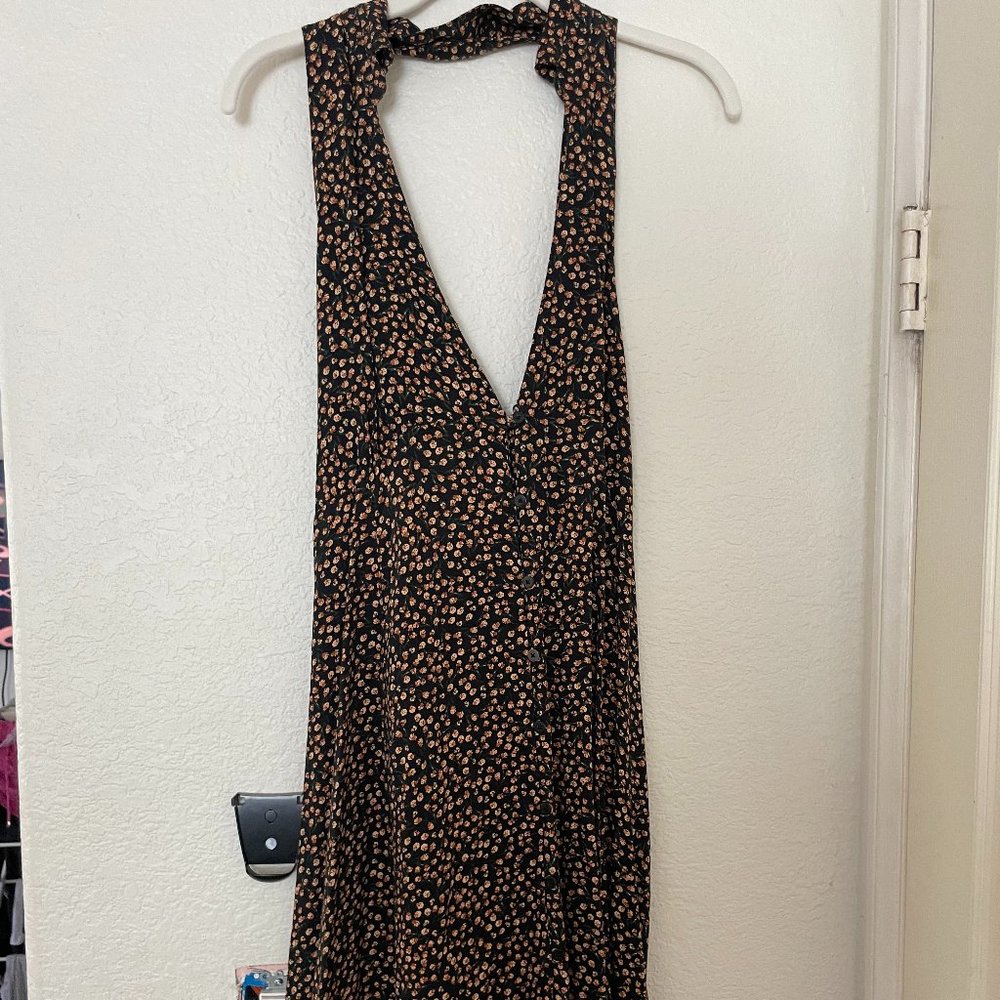 Free People Collared mini dress